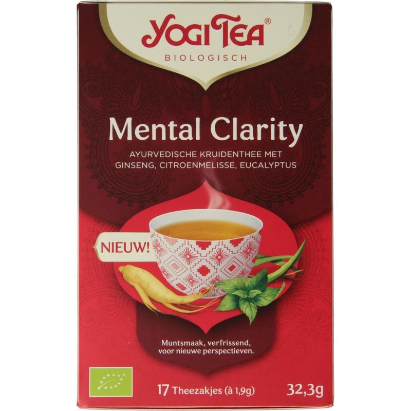 Yogi Tea Yogi Tee Geistige Klarheit Bio (17 Beutel)