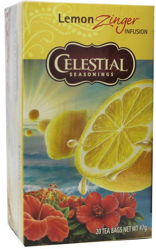Celestial Season Zitronen-Zinger-Kräutertee (20 Beutel)