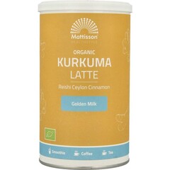 Mattisson Latte Kurkuma Goldenmilk Reishi Ceylon Zimt Bio (160 Gramm)