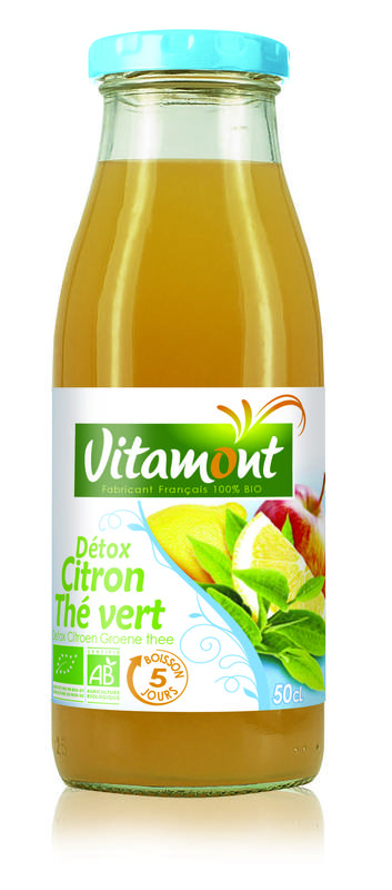Vitamont Vitamont Detox Zitronen-Grüntee Bio (500 Ml)