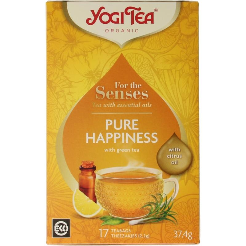 Yogi Tea Yogi Tea Tee für die Sinne pures Glück (17 Beutel)