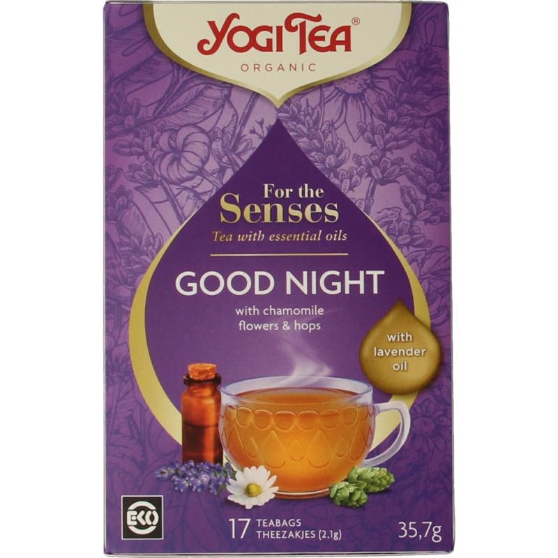 Yogi Tea Yogi Tea Tee für die Sinne Gute Nacht Bio (17 Beutel)