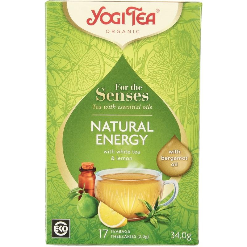 Yogi Tea Yogi Tee Für die Sinne natürliche Energie Bio (17 Beutel)