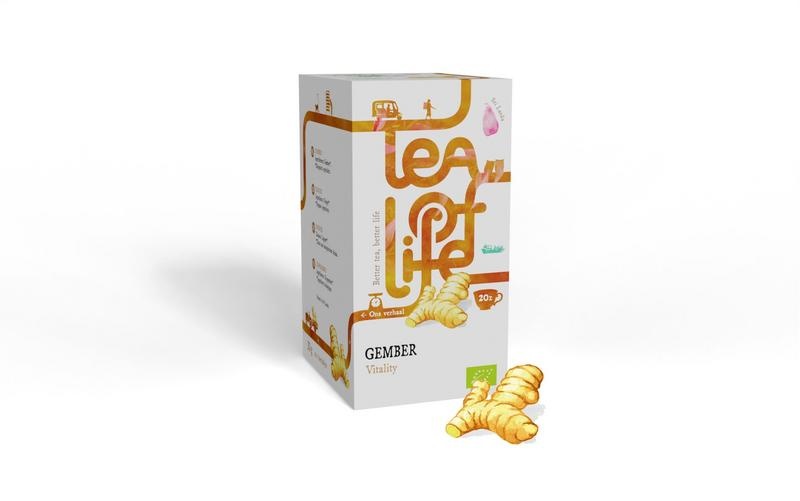 Tea Of Life Tee des Lebens Ingwer Vitalität Bio (20 Beutel)
