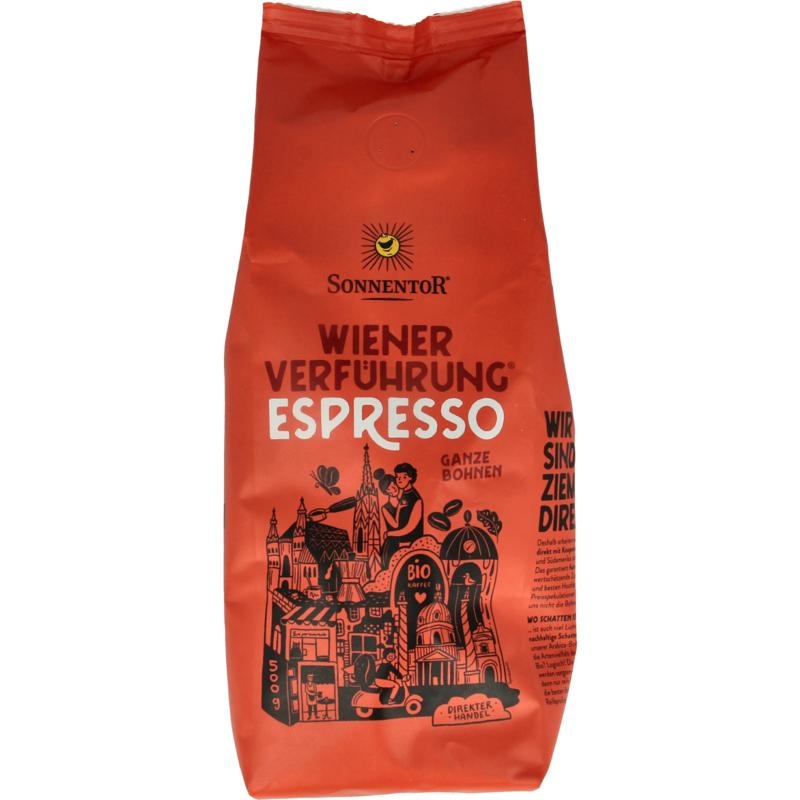 Sonnentor Sonnentor Wiener Espresso ganze Bohne (500 Gramm)