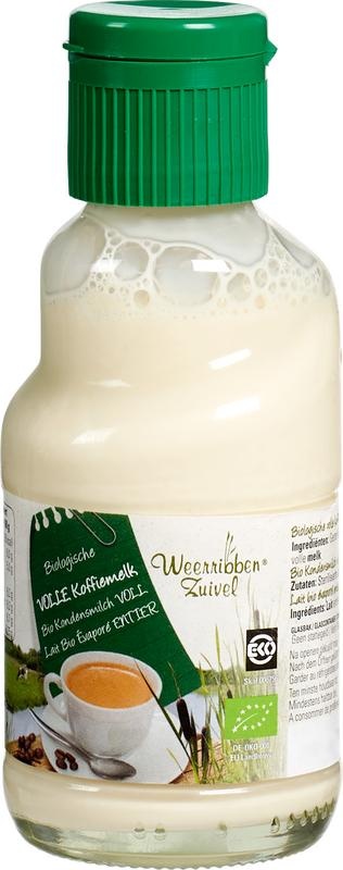 Weerribben Volle Bio-Kaffeemilch (160 Ml)