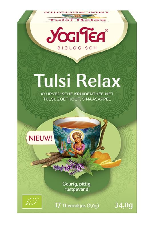 Yogi Tea Tulsi Entspannungstee Bio (17 Beutel)