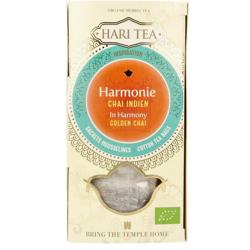 Hari Tea Hari Tea Goldener Chai in Harmonie Bio (10 Stück)