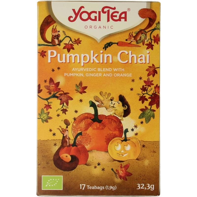 Yogi Tea Yogi Tea Kürbis-Chai Bio (17 Beutel)