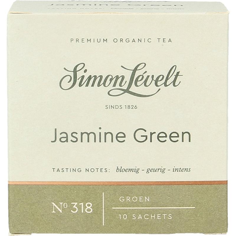 Simon Levelt Grüner Tee Jasmin Bio (10 Beutel)