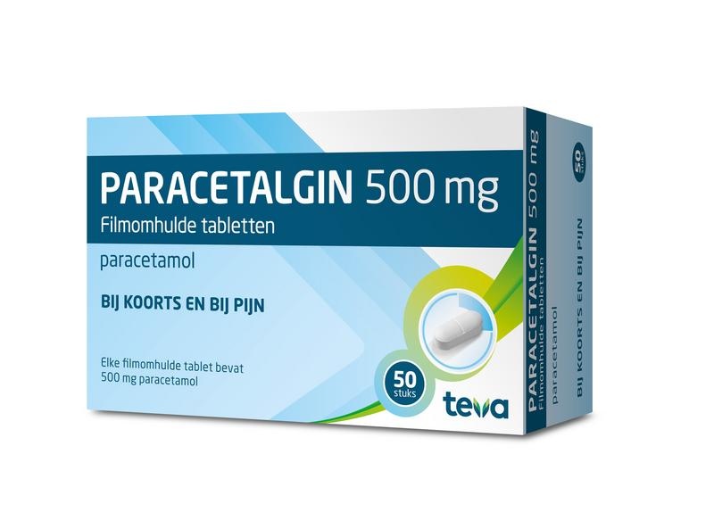 Teva Paracetalgin 500 mg (50 Tab)