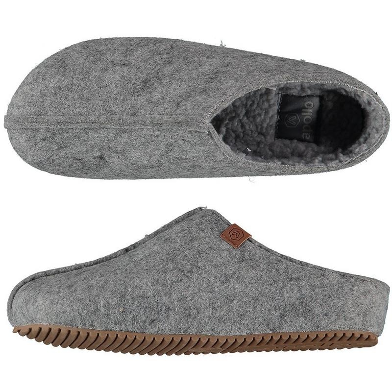 Apollo Schwedenhausschuh grau Größe 37/38 Damen (1 Paar)