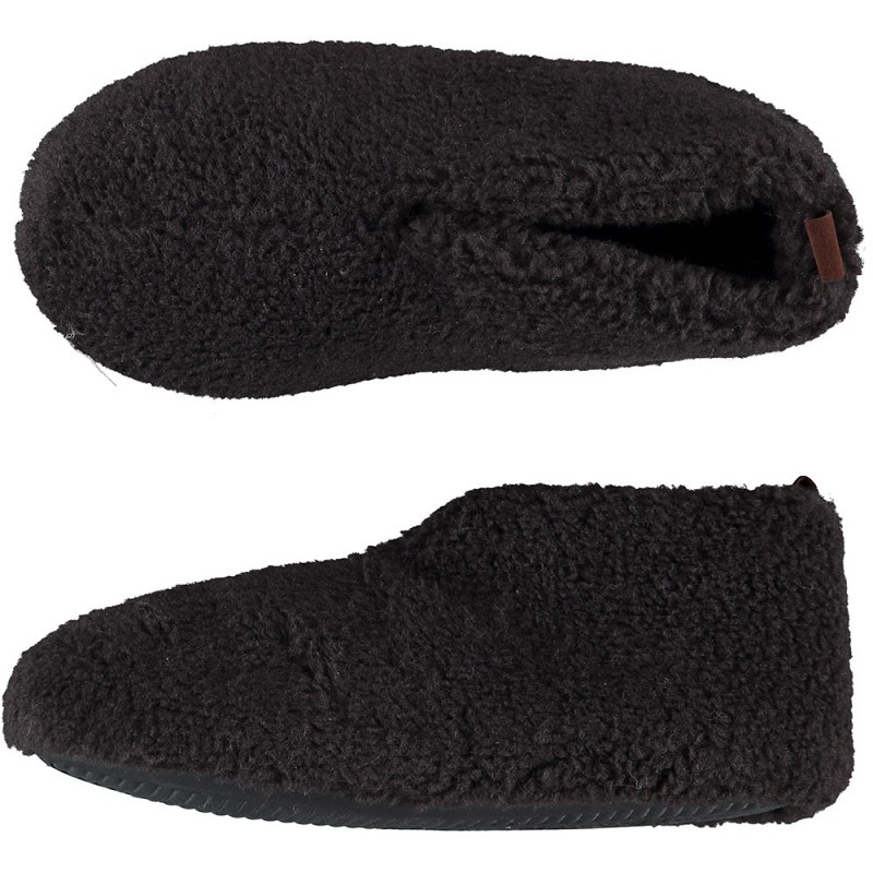 Apollo Slof Damen Teddy Anthrazit 39/40 (1 Paar)