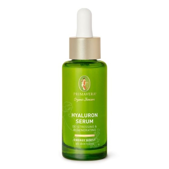 Primavera Primavera Hyaluron-Serum, stressabbauend, regenerierend, biologisch (30 Ml)