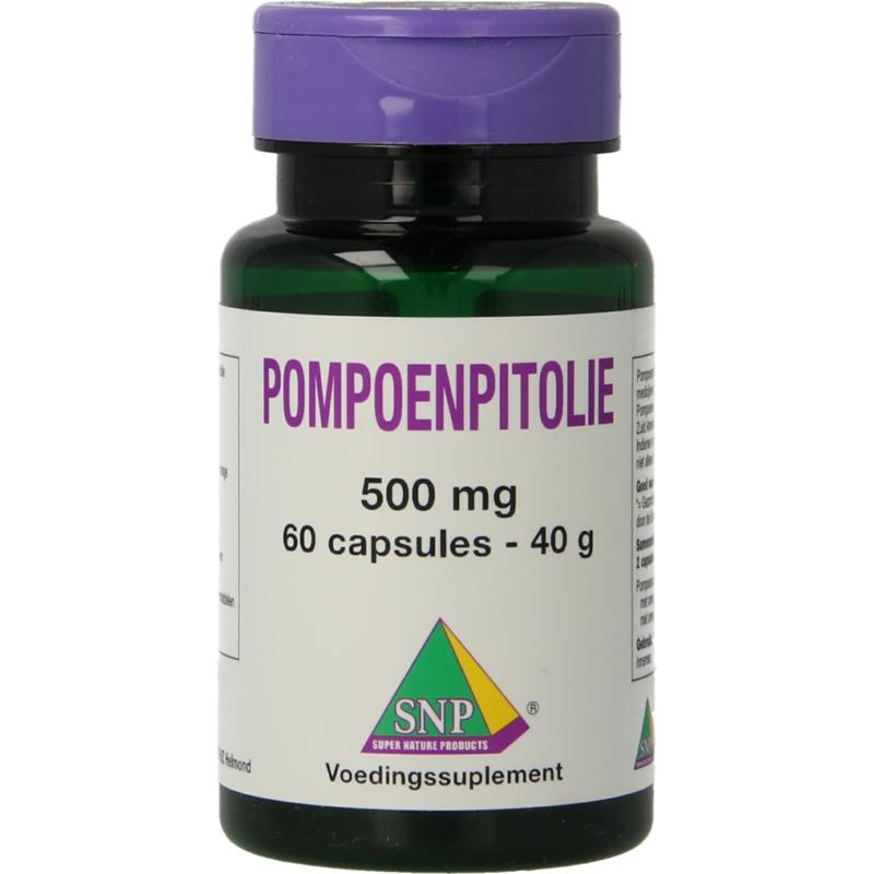 SNP Kürbiskernöl 500 mg (60 Caps)