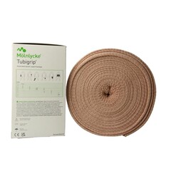 Tubigrip Elastischer Schlauchverband 10m x 8,75cm hautfarben (1 Stück)