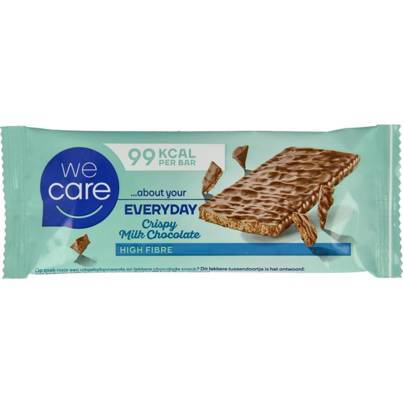 We Care We Care Bar knusprige Milchschokolade (20 Gramm)