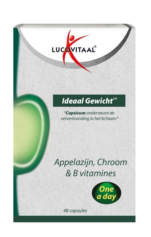 Lucovitaal Idealgewicht Apfelessig (48 Caps)