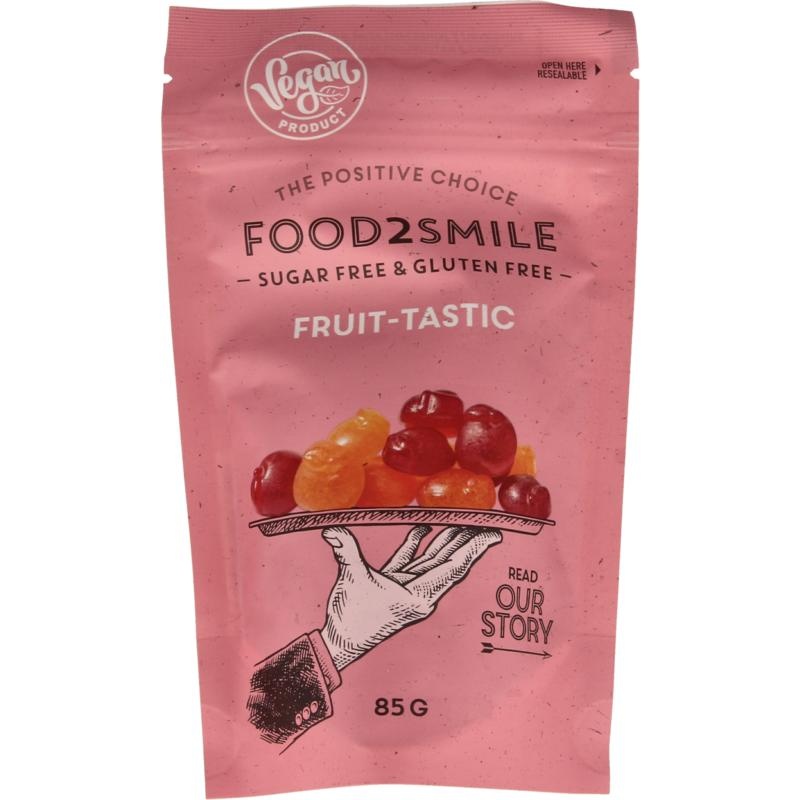 Food2Smile Fruit tastic gummy (85 Gramm)
