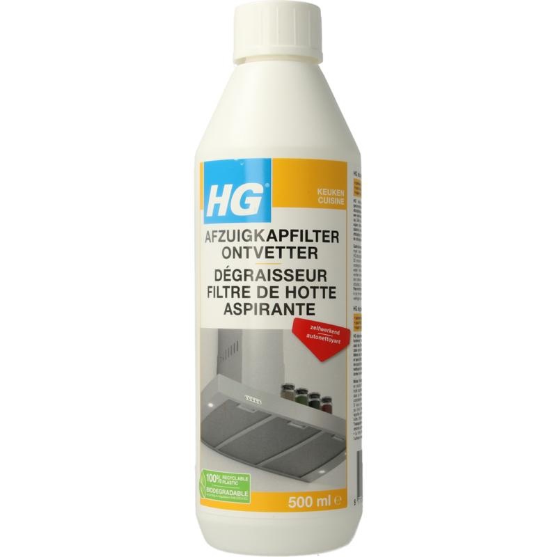 HG DunsTabzugshaubenfilter-Entfetter (500 Ml)