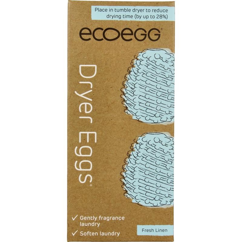 Eco Egg Öko-Eiertrockner Ei - frisches Leinen (2 Stück)