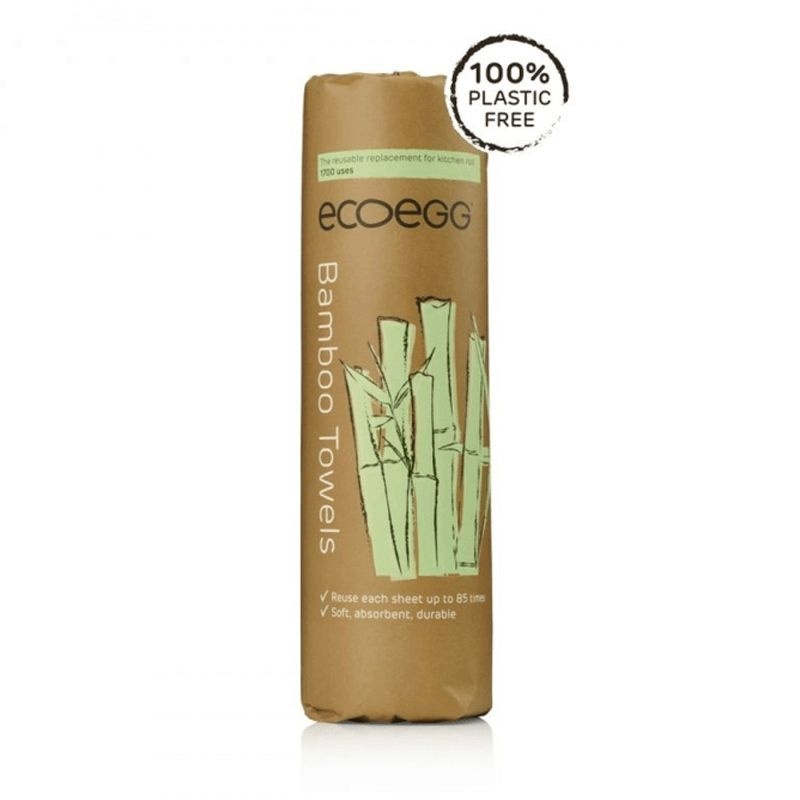 Eco Egg Bamboo Reinigungstücher auf Rolle (20 Stück)