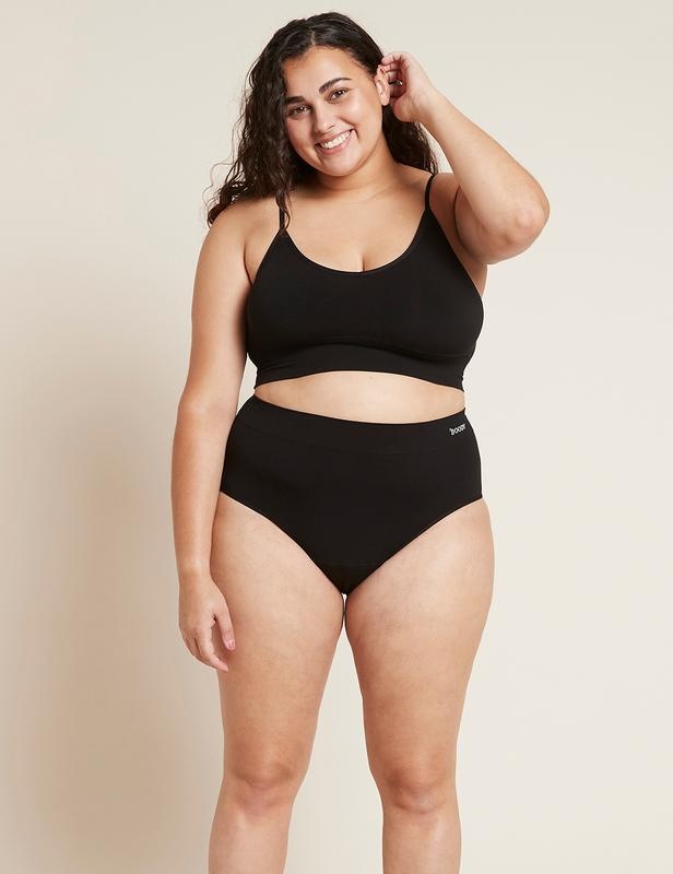 Boody Boody Menstruationsunterwäsche Taillenslip schwarz hell S (1 Stück)