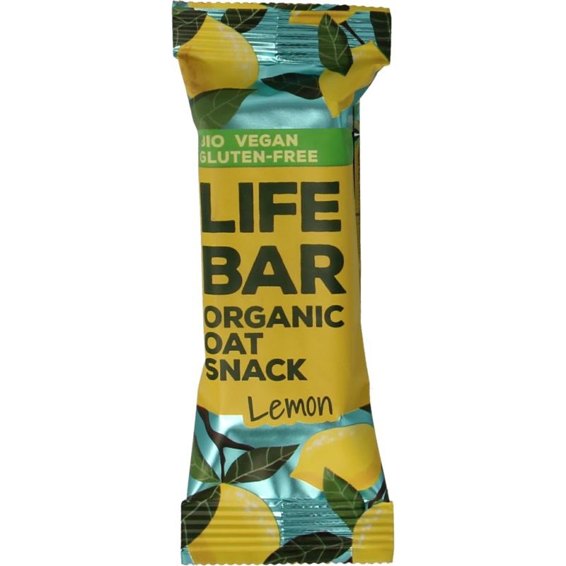 Lifefood Lifebar Hafersnack Zitrone Bio (40 Gramm)