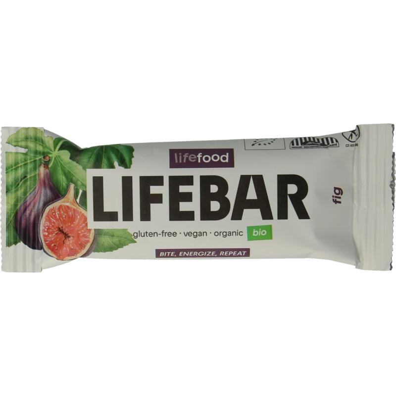 Lifefood Lifebar Energieriegel Feige roh und bio (40 Gramm)