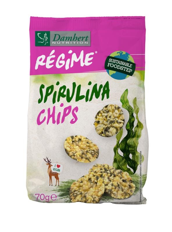 Damhert Damhirsch-Spirulina-Chips (70 Gramm)