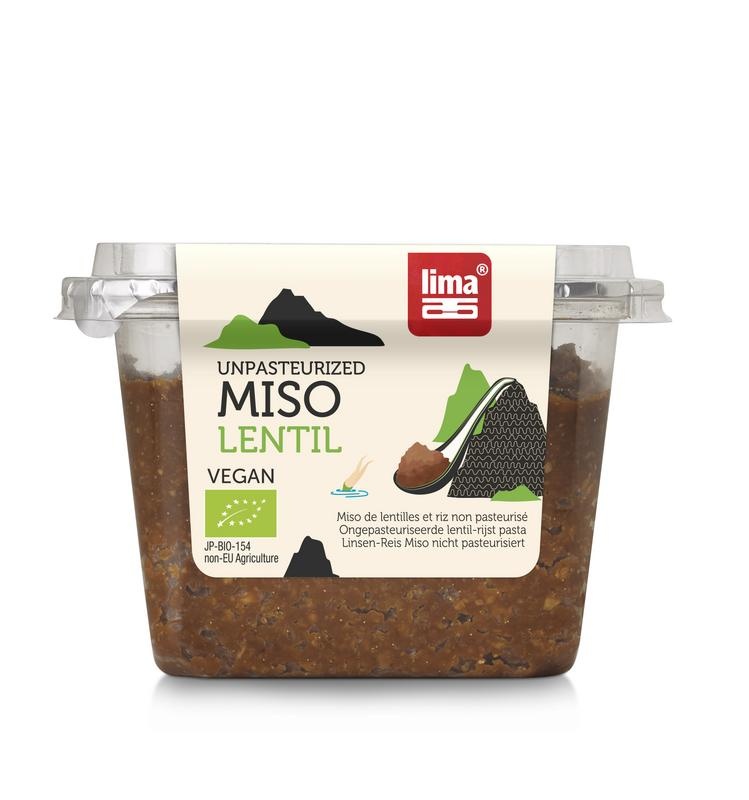 Lima-Linsen-Miso unpasteurisiert (300 Gramm)
