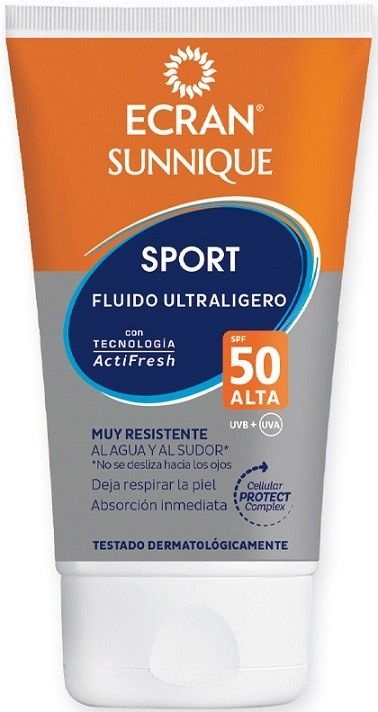 Ecran Ecran Sunnique Sport-GesichtsCreme SPF50 (40 Ml)
