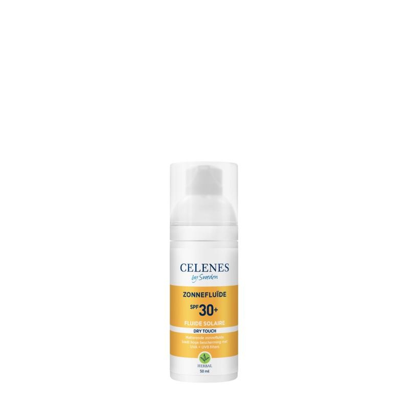 Celenes Herbal Dry Touch Sonnenschutzflüssigkeit SPF30+ (50 Ml)