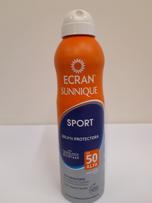 Ecran Sun Milk Spray Invisible Sport SPF50 (250 Ml)
