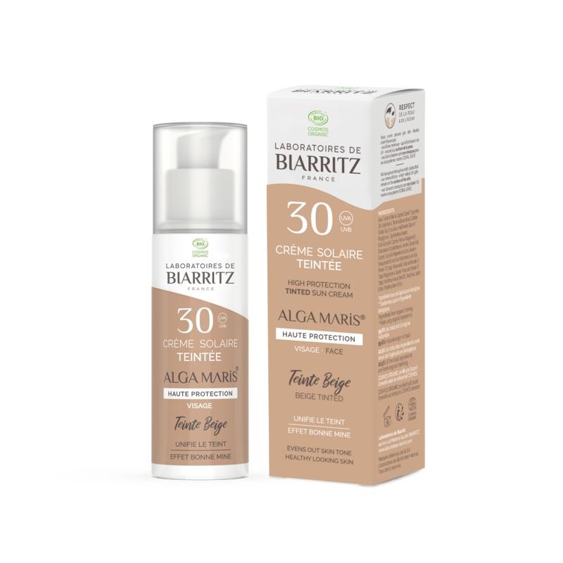 Laboratoires de Biarritz Laboratoires de Biarritz Suncare beige getönter Gesichts-Sonnenschutz LSF30 (50 Ml)