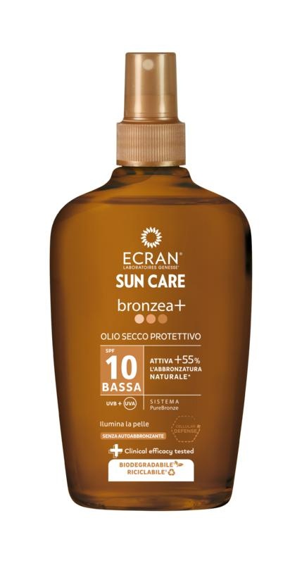 Ecran Ecran Suncare Bronzea-Karottenöl SPF10 (200 Ml)