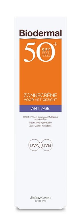Biodermal Anti-Age-Creme Gesicht SPF50+ (40 Ml)