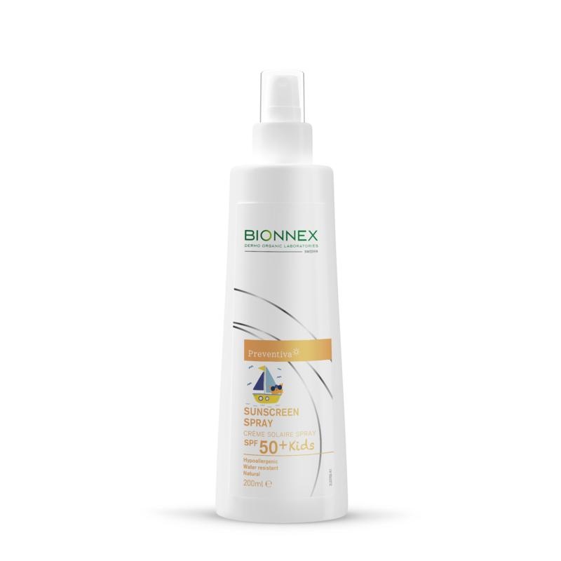Bionnex Preventiva Sonnenschutz-Cremespray für Kinder SPF50+ (200 Ml)