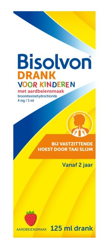 Bisolvon Child Erdbeergetränk (125 Ml)