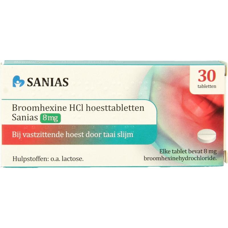 Sanias Bromhexin 8 mg (30 Tab)