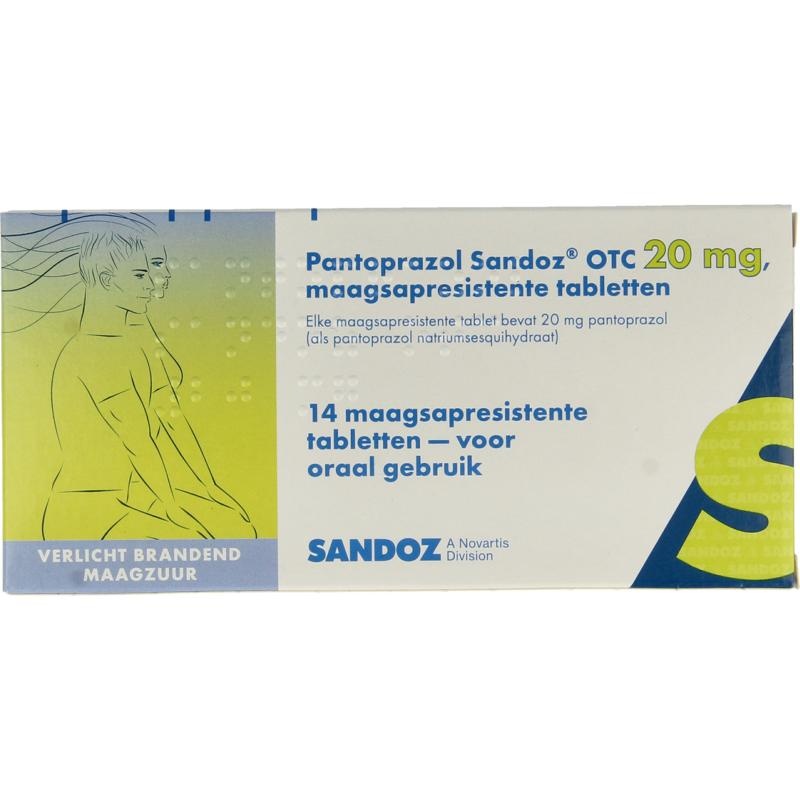 Sandoz Pantoprazol 20 mg (14 Stück)