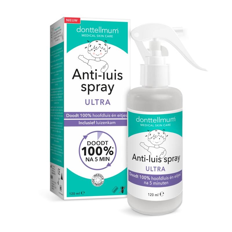 Donttellmum Anti-Läuse-Spray Ultra (120 Ml)