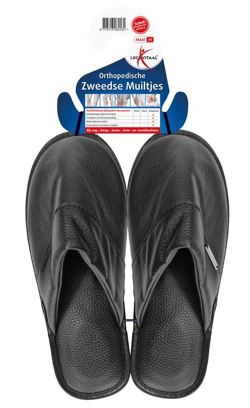 Lucovitaal Lucovitaal Orthopädische schwedische Pantoletten Größe 41 (1 Paar)