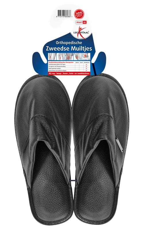 Lucovitaal Lucovitaal Orthopädische schwedische Pantoletten Größe 46 (1 Paar)