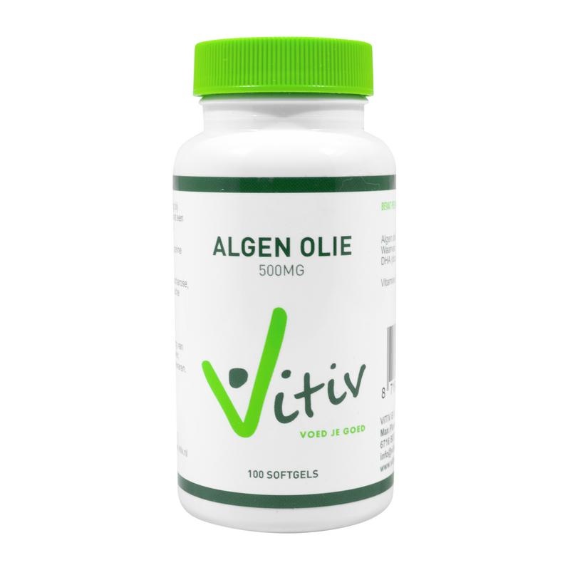 Vitiv Algenöl 500 mg (100 Caps)