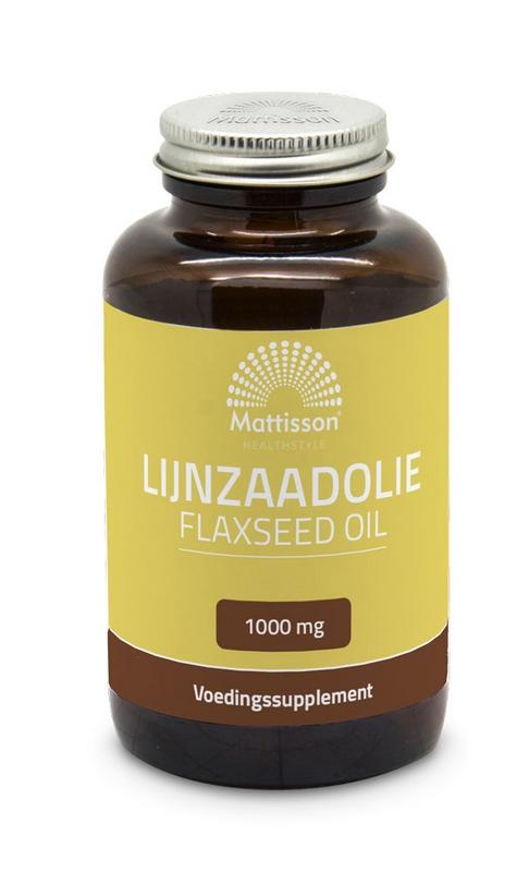 Mattisson Leinöl/Leinsamenöl 1000 mg (90 Caps)