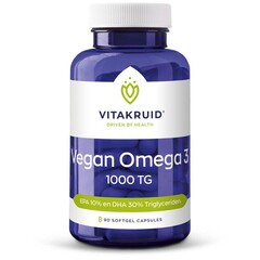 Veganes Omega 3 1000 Triglyceride 300 DHA 100 EPA