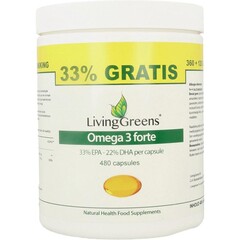 Livinggreens Omega 3 forte Vorteilspack (480 Caps)