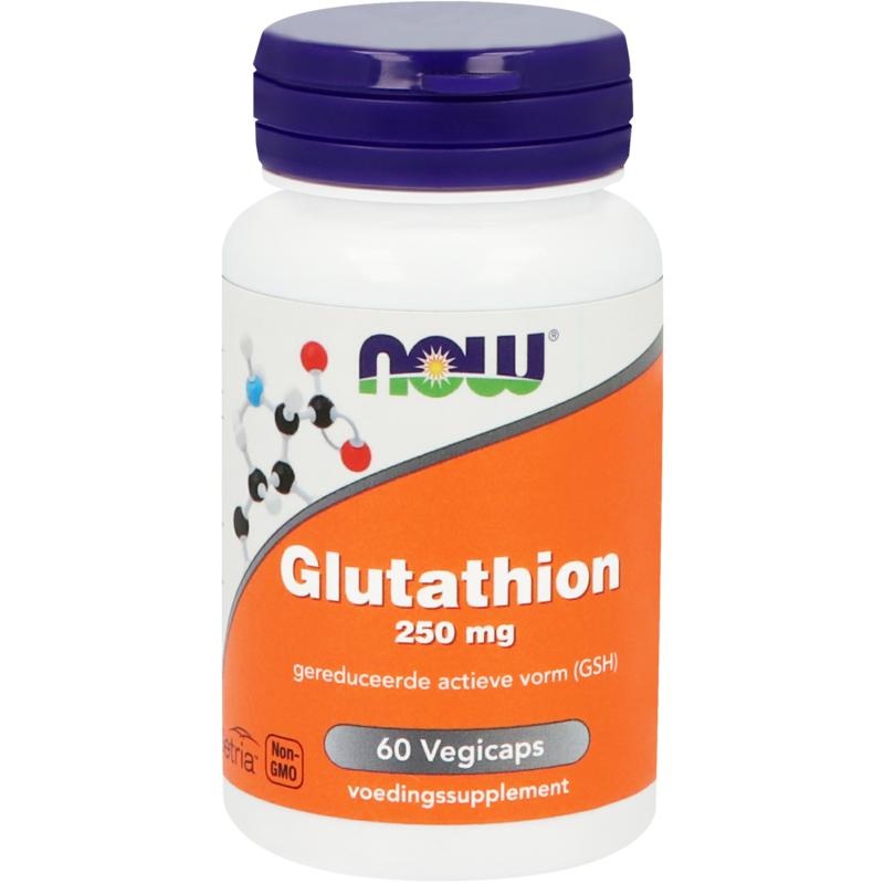 NOW JETZT Glutathion 250 mg (60 vegetarische Kapseln)