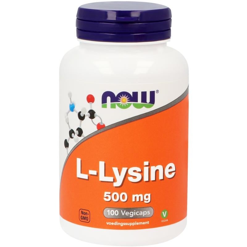 NOW L-Lysin 500 mg (100 Caps)